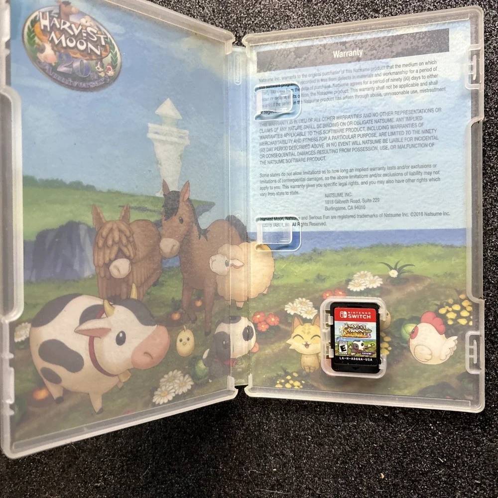 Harvest Moon Light of Hope for Nintendo Switch (2018, NSW) Special Edition CIB